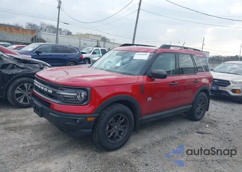 2021 Ford Bronco Sport Big Bend from USA, damaged, VIN 3FMCR9B65MRA52525